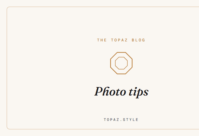 The Topaz Blog