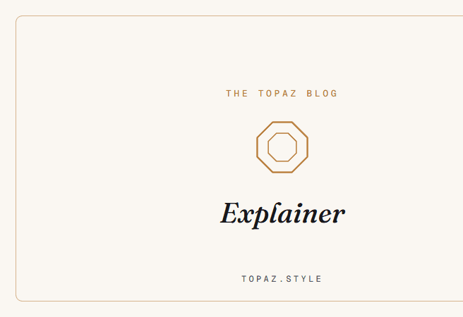 The Topaz Blog